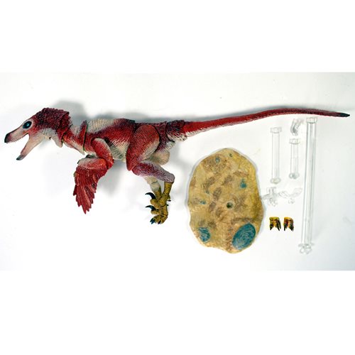 Beasts of Mesozoic Raptor Series 2 Osmolskae Red Version 2 Action Figure