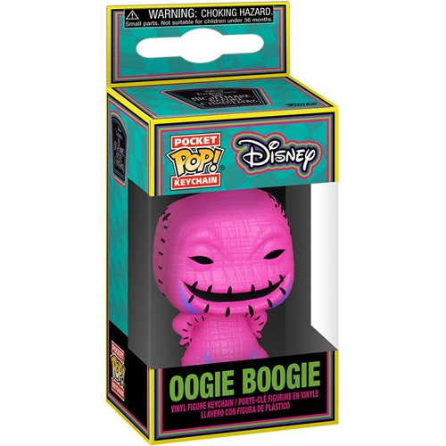 The Nightmare Before Christmas Oogie Boogie Blacklight Pocket Pop! Key Chain