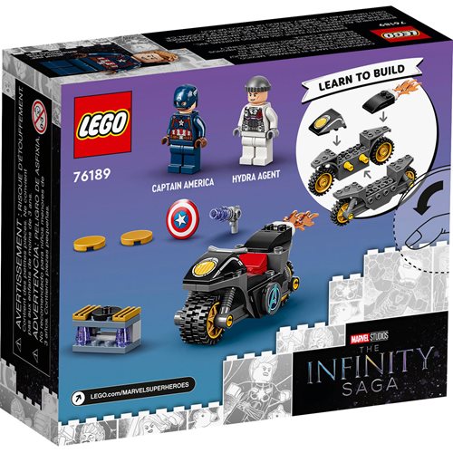 LEGO 76189 Marvel Super Heroes Captain America and Hydra Face-Off