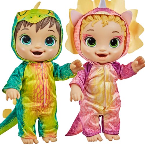 Baby Alive Dino Cuties Dolls Wave 1 Case of 2