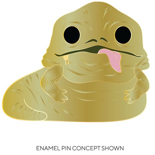 Star Wars Jabba the Hutt Large Enamel Pop! Pin