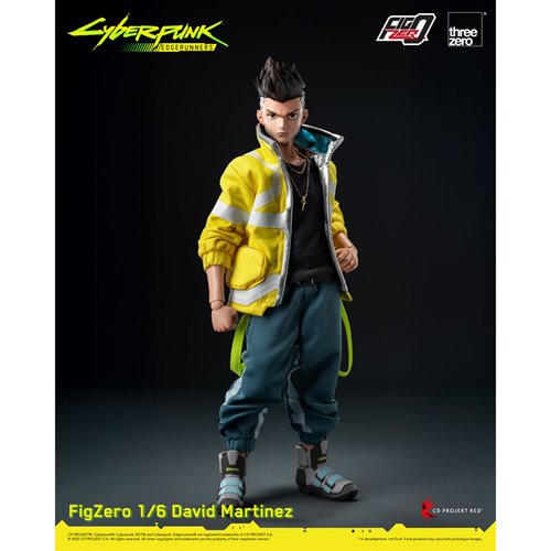 Cyberpunk: Edgerunners David Martinez FigZero 1:6 Scale Action Figure