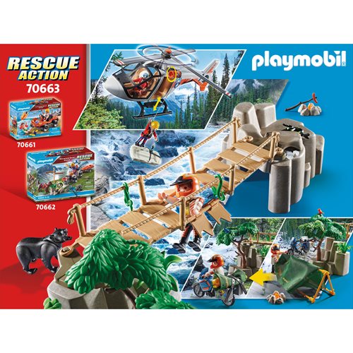 Playmobil 70663 Canyon Copter Rescue