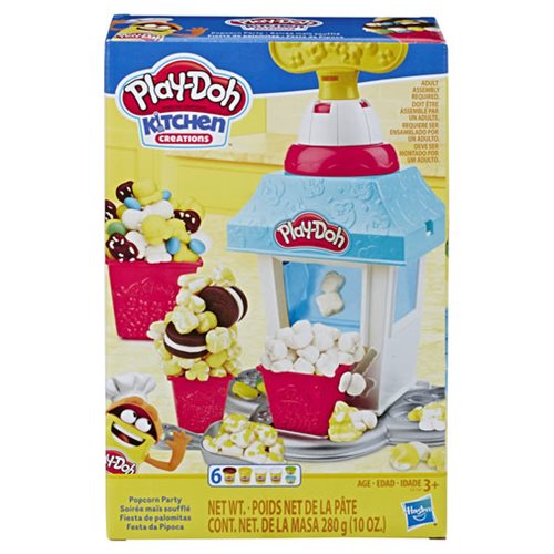 Play-Doh Slime Popmix Toy Popcorn-Themed Mixing Kit for Kids 3