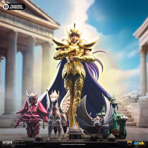 Saint Seiya Aries Mu Deluxe 1:10 Art Scale Limited Edition Statue