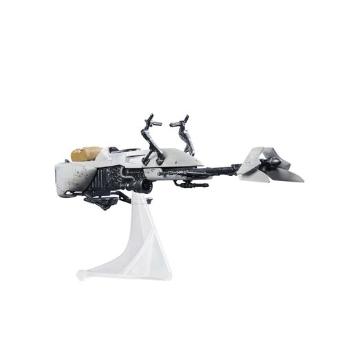 Star Wars The Vintage Collection Speeder Bike Vehicle with 3 3/4-Inch Scout Trooper and Grogu Action