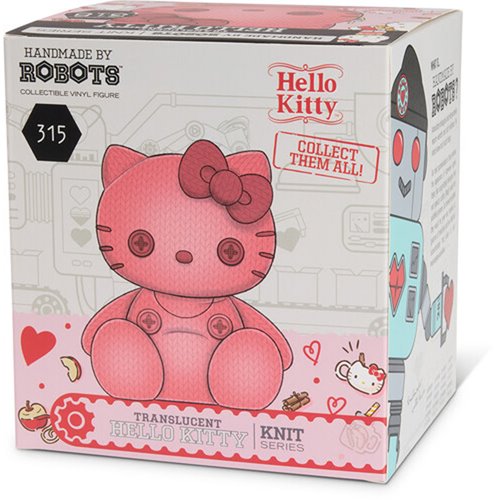 Hello Kitty and Friends Hello Kitty #315 Translucent Handmade by Robots Vinyl Figure