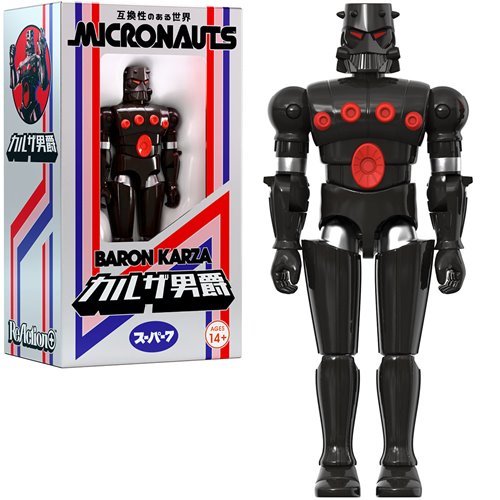 Micronauts ReAction+ Wave 05 (SDCC/Japanese Boxed) - Baron Karza