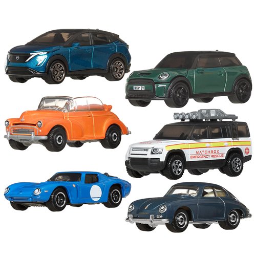 Matchbox Moving Parts 2025 Mix 4 Vehicles Case of 8