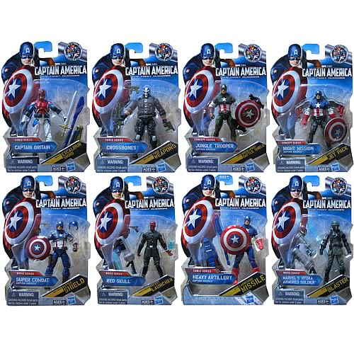 Captain America Movie Action Figures Wave 3