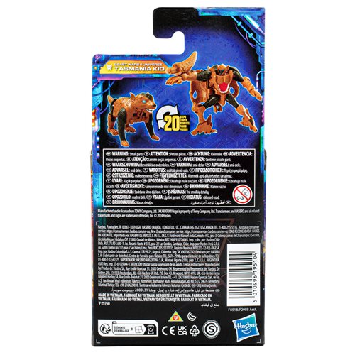 Transformers Generations Legacy United Core Beast Wars II Universe Tasmania Kid