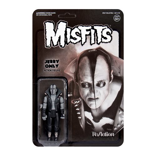 Misfits Jerry Only Black Metal 3 3/4-Inch ReAction Figure