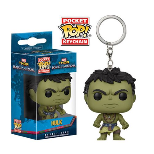 Thor Ragnarok Casual Hulk Pocket Pop! Key Chain