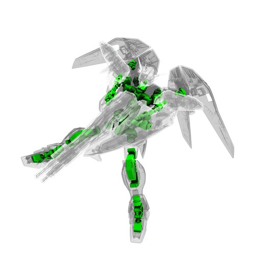 Mobile Suit Gundam Wing XXXG-00W0 Wing Gundam Zero Gundam Universe Action Figure