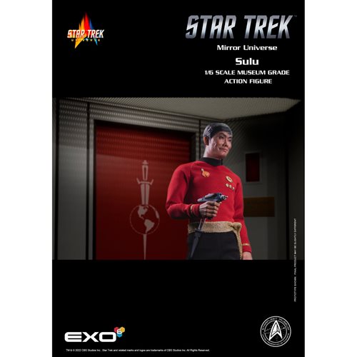 Star Trek: The Original Series Mirror Universe Sulu 1:6 Scale Action Figure
