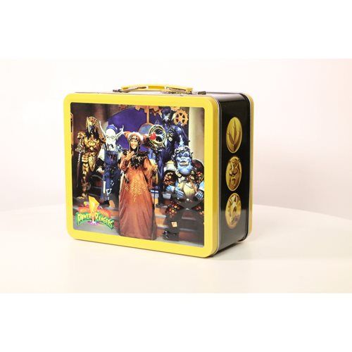 Power Rangers Tin Titans Lunch Box with Thermos - Previews Exclusive