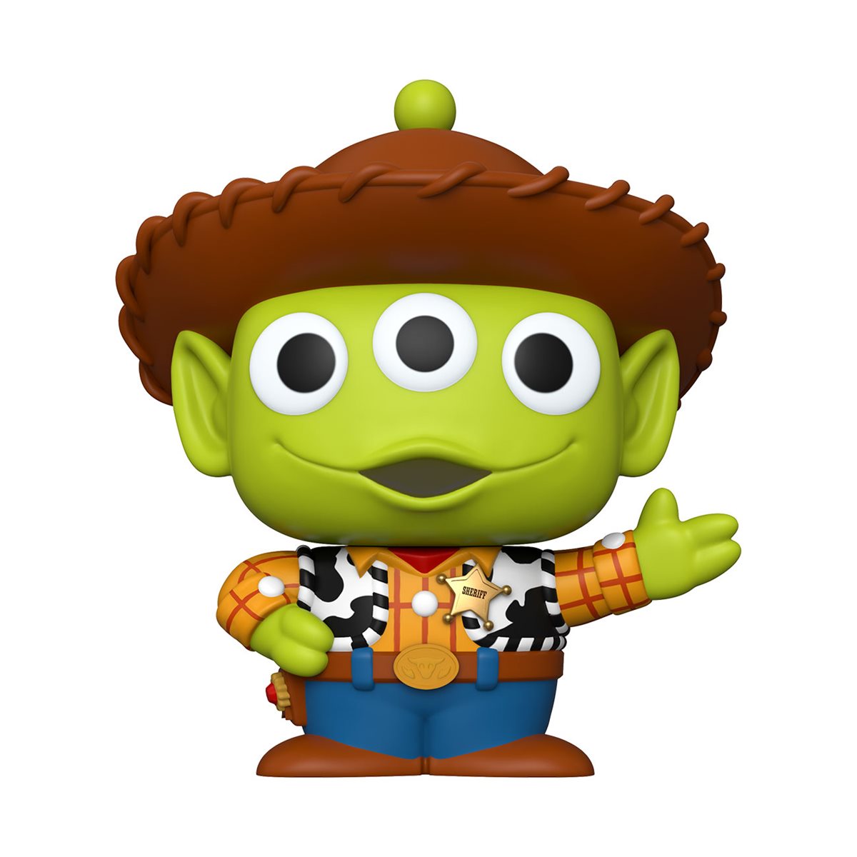 Funko Pop! Disney Toy Story Woody (Alien) 10 Inch Figure #756 - US
