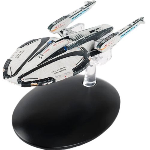 Star Trek Online Avenger Class Federation Battlecruiser Ship with Collector Magazine