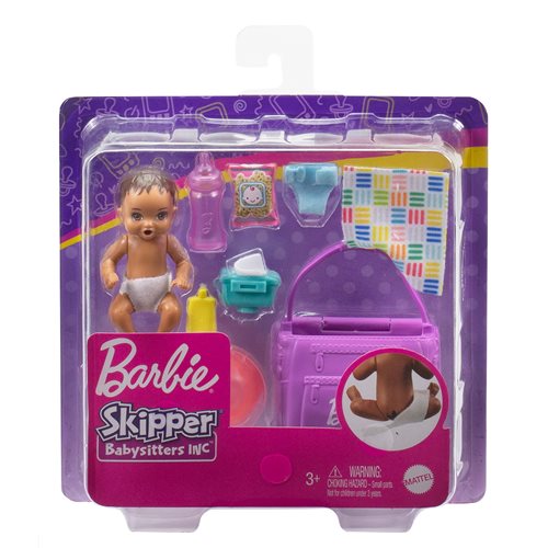 Barbie Skipper Babysitters Inc. Feeding and Changing Playset
