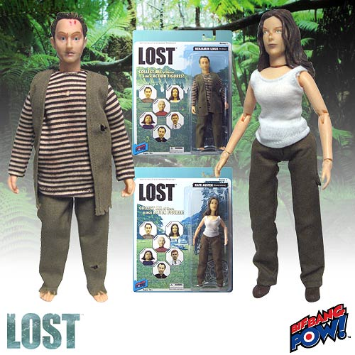 Lost Ben Linus and Kate Austen 8-Inch Action Figures