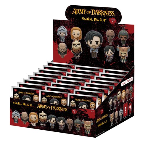 Army of Darkness 3D Foam Bag Clip Random 6-Pack