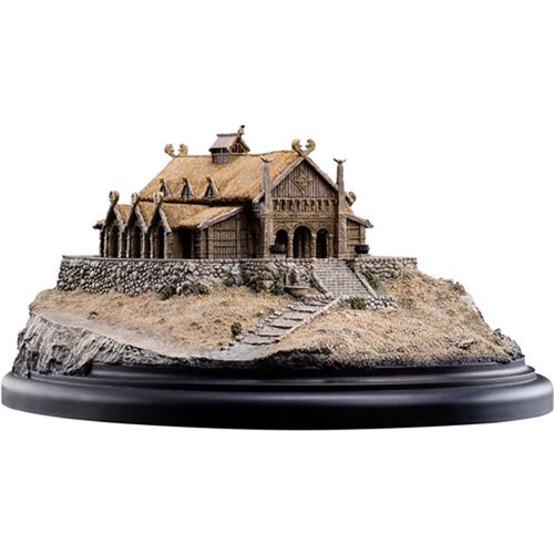 The Lord of the Rings The Golden Hall of Edoras Environment Statue