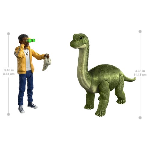 Jurassic World Darius and Baby Brachiosaurus 4-Pack
