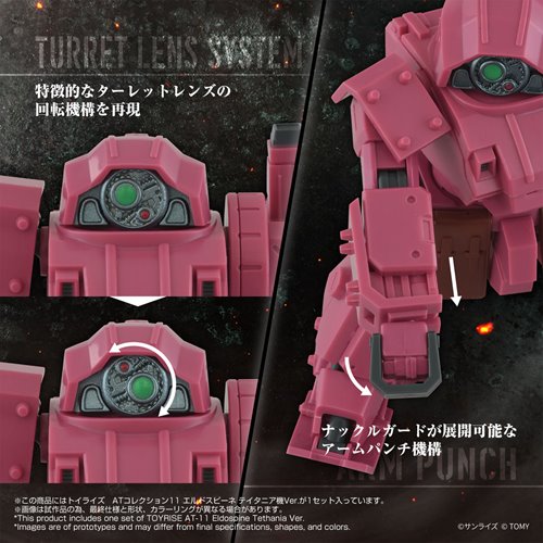 Armored Trooper Votoms Erdspinne Titania's Machine Version T-Spark Toyrise AT Collection Action Figu