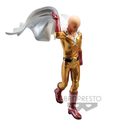 One-Punch Man Saitama Metallic Ver. DXF Premium Statue