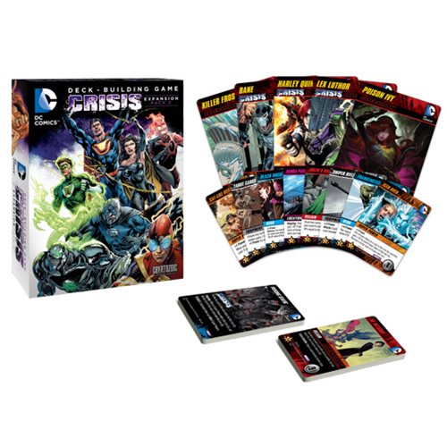 Cryptozoic Entertainment DC Deck-building Game Crisis Expansion 1 01774CZE for sale online 