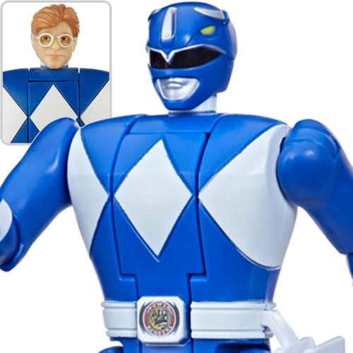 Power Rangers Retro-Morphin Blue Ranger Billy Fliphead Action Figure