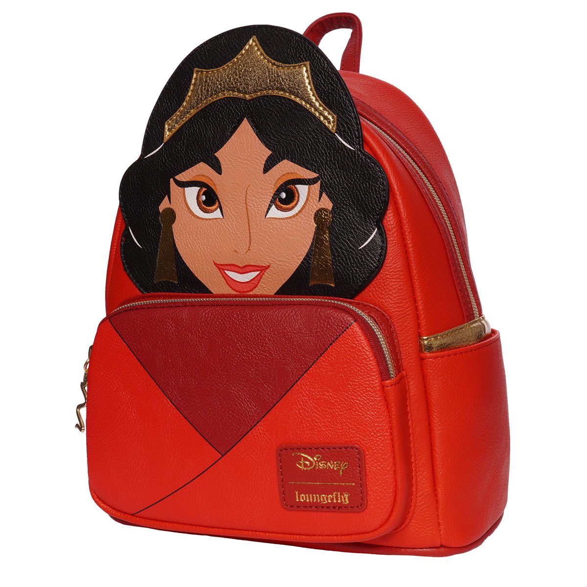 Aladdin Princess Jasmine Red Outfit Cosplay Mini-Backpack ...