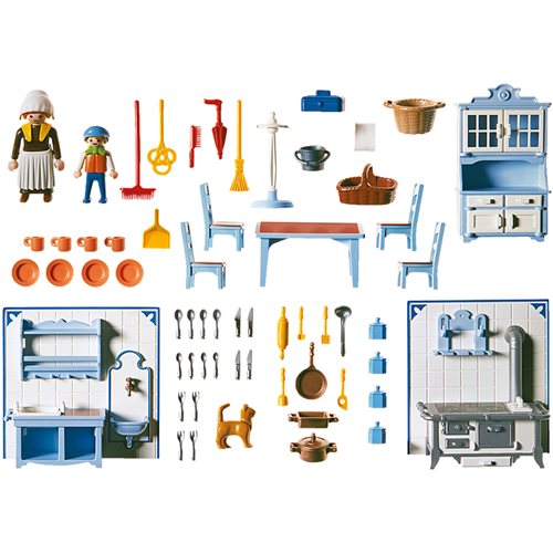 Playmobil 70970 Victorian Doll House Kitchen