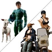 Mobile Suit Gundam Cucuruz Island and The 08th MS Team Standard Infantry and Motorbike G.M.G. Action Figure Set