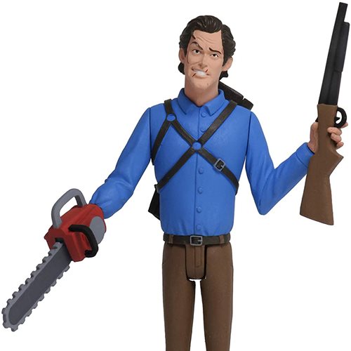 Toony Terrors Series 3 Evil Dead 2: Dead By Dawn Ash Action Figure, Not Mint