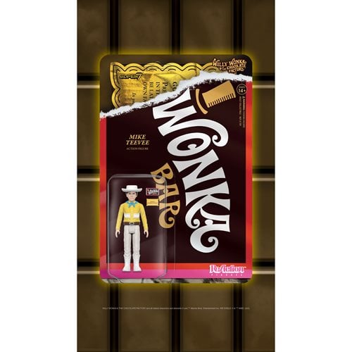 Willy Wonka and the Chocolate Factory Mike Teevee 3 3/4-Inch ReAction Figure