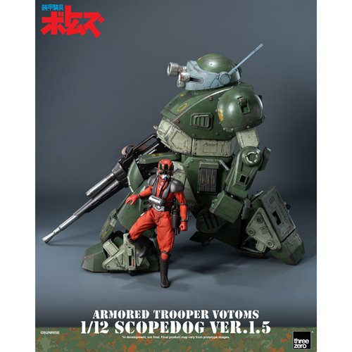 Armored Trooper Votoms Scopedog Version 1.5 1:12 Scale Action Figure