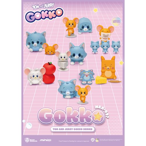 Tom and Jerry Gokko MEA-097 Mini-Figure Blind Box Case of 6