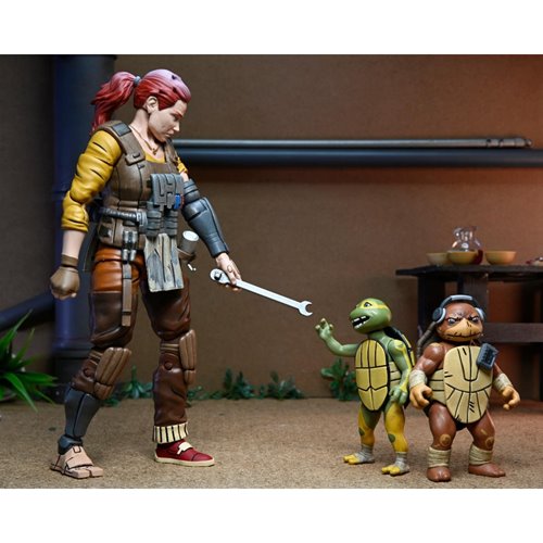 Teenage Mutant Ninja Turtles The Last Ronin The Lost Years Grammy April with Baby Yi & Moja 7-Inch S