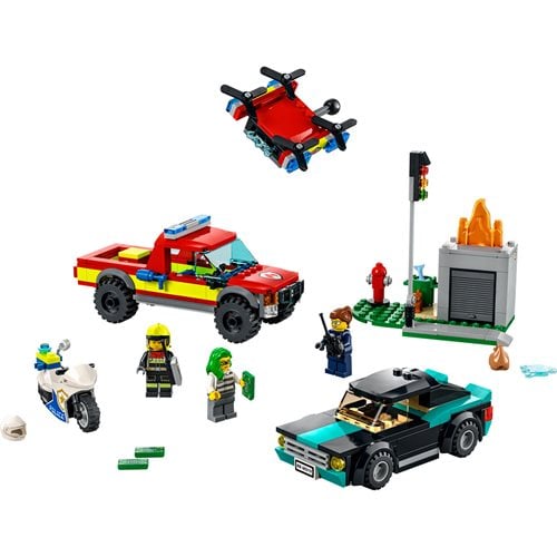 LEGO 60319 City Fire Rescue & Police Chase