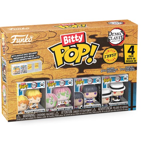 Demon Slayer Zenitsu Funko Bitty Pop! Mini-Figure 4-Pack - Specialty