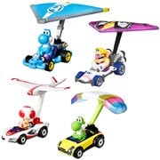Mario Kart Hot Wheels Gliders Mix 3 2024 Vehicle Case of 4
