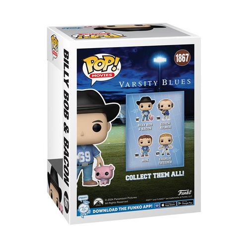 Varsity Blues Billy with Bacon Funko Pop! Vinyl Figure and Buddy