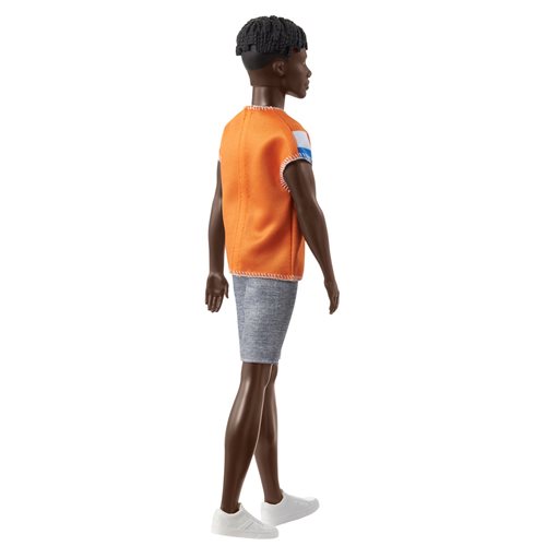 Barbie Ken Fashionista Doll #203 with Orange Sweater Vest