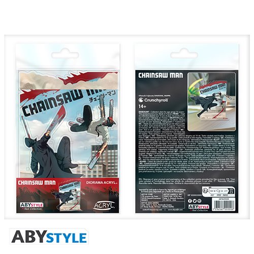 Chainsaw Man Denji vs Demons Acryl Diorama