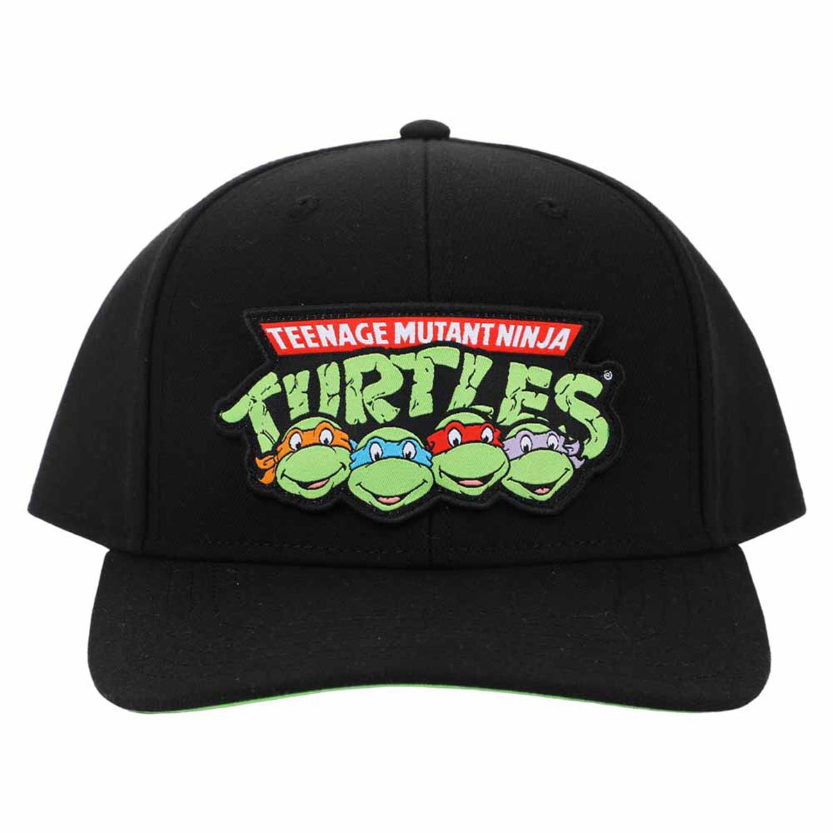 Teenage Mutant Ninja Turtles Kids Baseball Cap, TMNT Mutant Mayhem Snapback  Baseball Hat with Flat Brim, Green, One Size