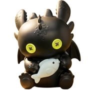 How to Train Your Dragon Cuddly Doll Series Toothless VPBP-052 Palm Size Vinyl Functional Piggy Bank