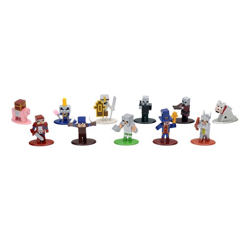 Minecraft Dungeons Wave 3 Nano MetalFigs Die-Cast Metal Blind Box Mini-Figure Case of 24