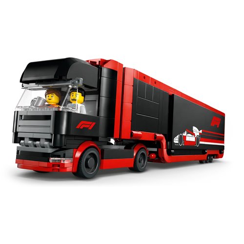 LEGO City 60445 F1 Truck with RB20 & AMR24 F1 Cars