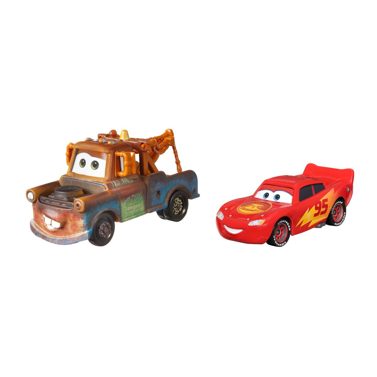 Disney Pixar Cars 3 - Lightning McQueen & Mater Vehicle 2pk